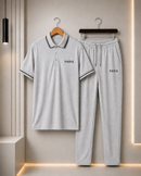 Dry Fit Premium Mens 2Pcs Outfit Polo Shirt + Trouser